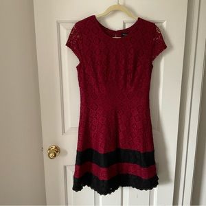 Teeze Me Short Sleeve Knee Length Dress, Size 13/14